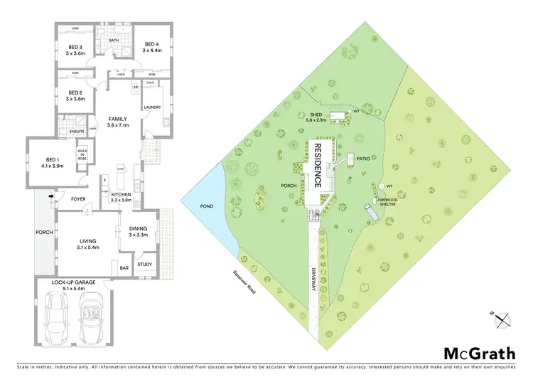 Floorplan of Homely rural property listing, 8 Reservoir Road, Ourimbah NSW 2258
