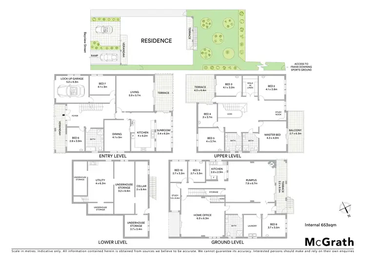 Floorplan of Homely house listing, 37 Bayview Street, Tennyson Point NSW 2111