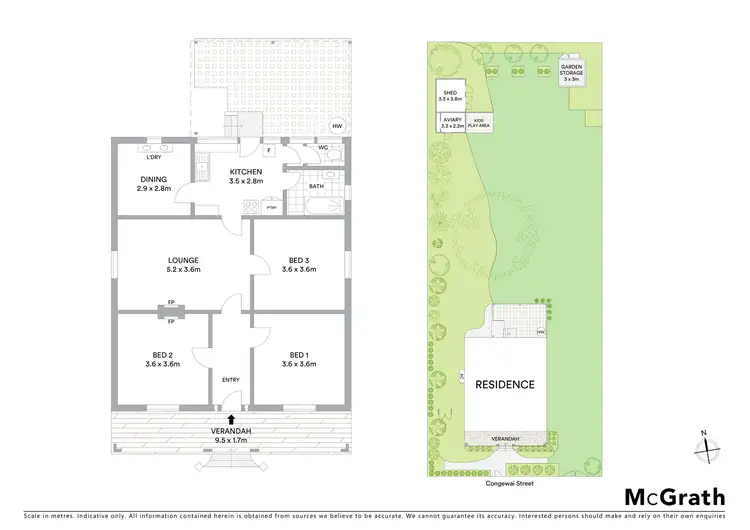 Floorplan of Homely house listing, 8 Congewai Street, Aberdare NSW 2325