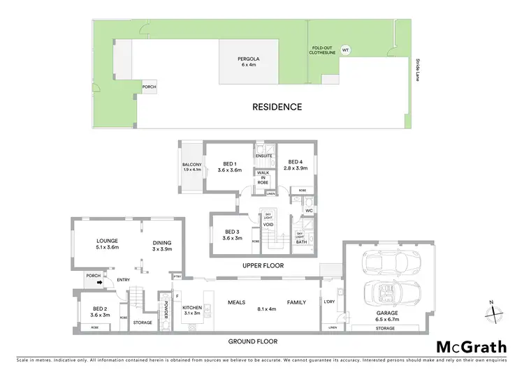 Floorplan of Homely house listing, 3 Stride Lane, Gungahlin ACT 2912