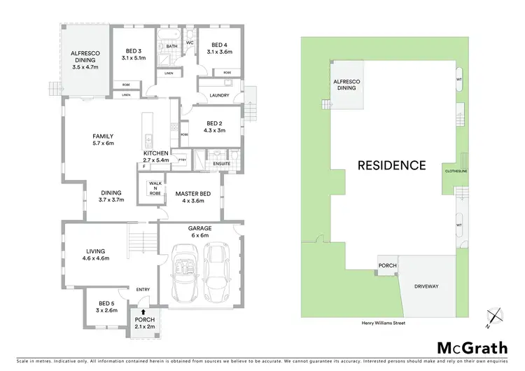 Floorplan of Homely house listing, 48 Henry Williams Street, Bonner ACT 2914
