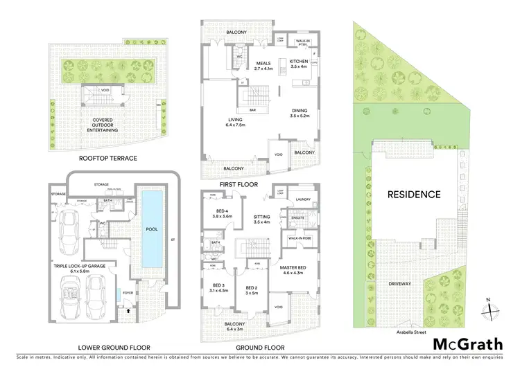 Floorplan of Homely house listing, 5 Arabella Street, Longueville NSW 2066