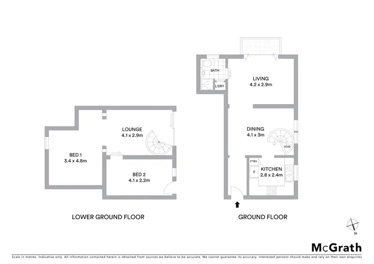 Floorplan of Homely apartment listing, 7/103 Kirribilli Avenue, Kirribilli NSW 2061