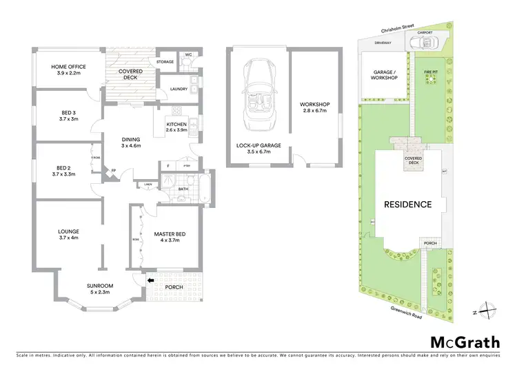 Floorplan of Homely house listing, 68B Greenwich Road, Greenwich NSW 2065