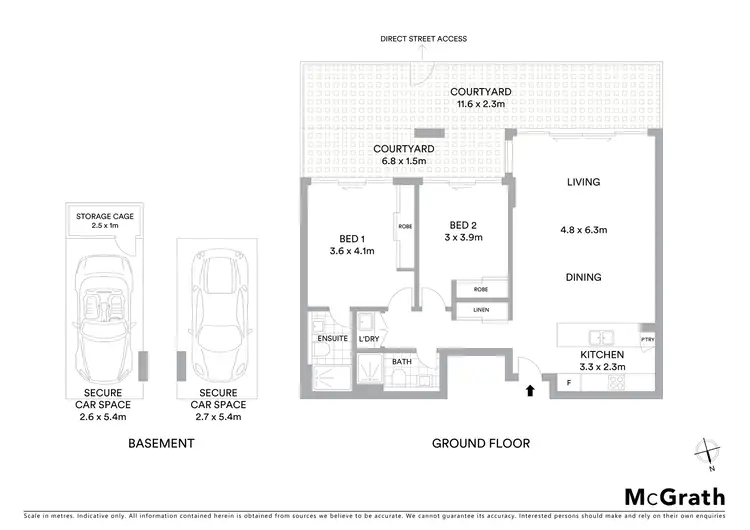 Floorplan of Homely apartment listing, G07/11 Veno Street, Heathcote NSW 2233