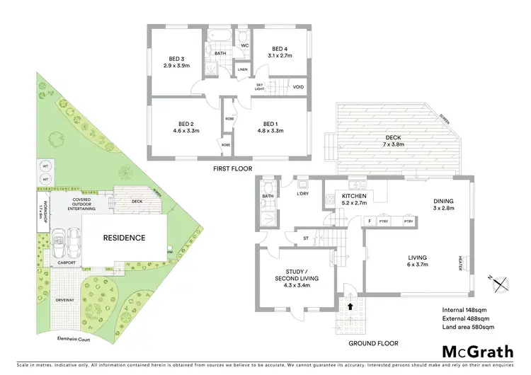 Floorplan of Homely house listing, 5 Elemheim Court, Blackburn South VIC 3130