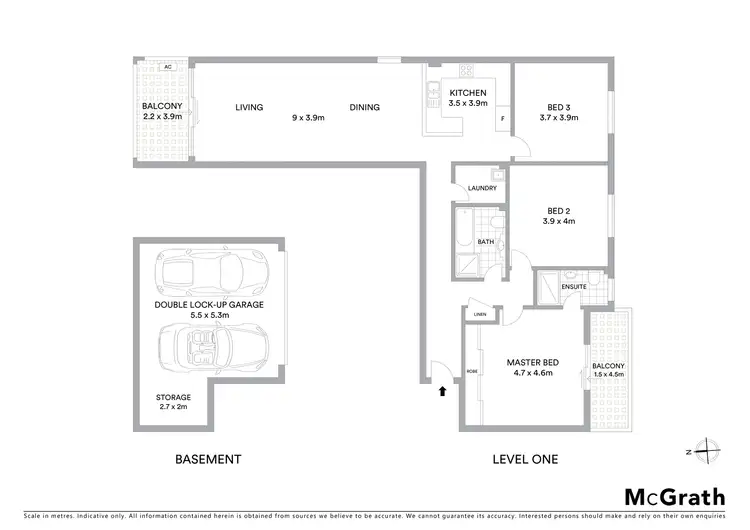 Floorplan of Homely apartment listing, 30/1 Hume Avenue, Castle Hill NSW 2154