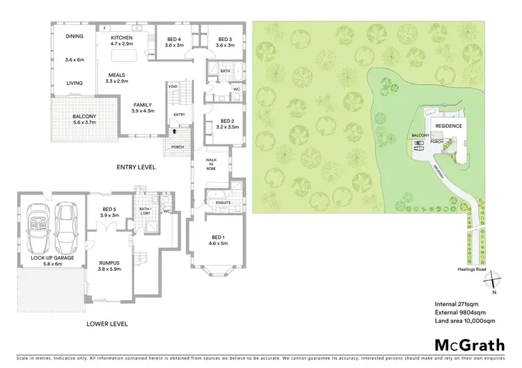 Floorplan of Homely rural property listing, 170 Hastings Road, Terrigal NSW 2260