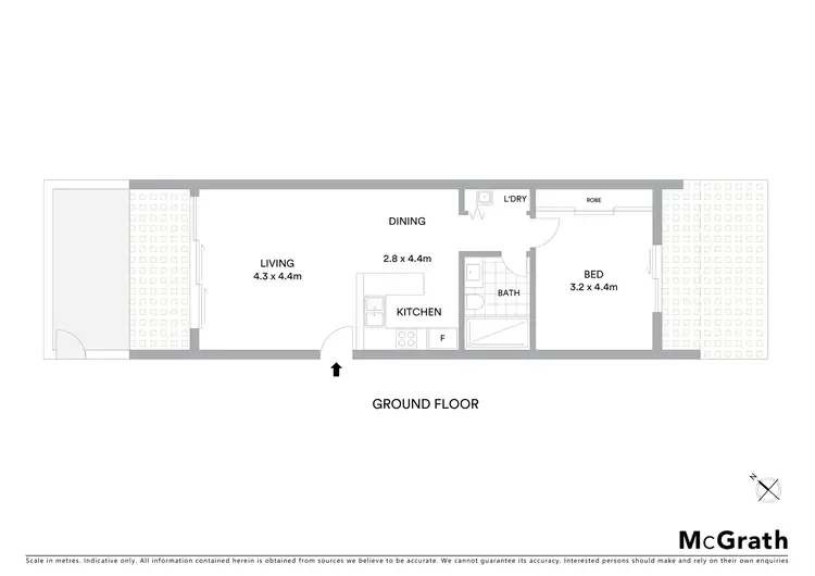 Floorplan of Homely apartment listing, 2/39 Jerrabomberra Avenue, Narrabundah ACT 2604