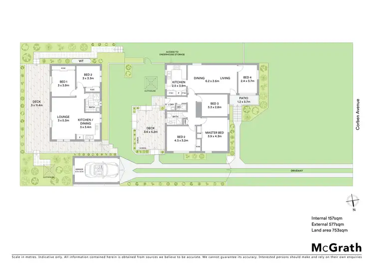 Floorplan of Homely house listing, 20 Corben Avenue, Moorebank NSW 2170
