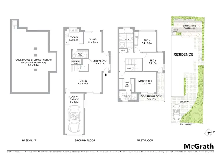 Floorplan of Homely house listing, 5 Karool Avenue, Earlwood NSW 2206