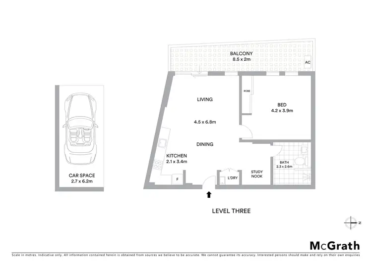 Floorplan of Homely apartment listing, 3.03/232-234 Rocky Point Road, Ramsgate NSW 2217