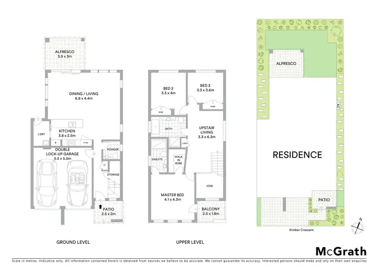 Floorplan of Homely house listing, 7 Kimber Crescent, Kellyville NSW 2155