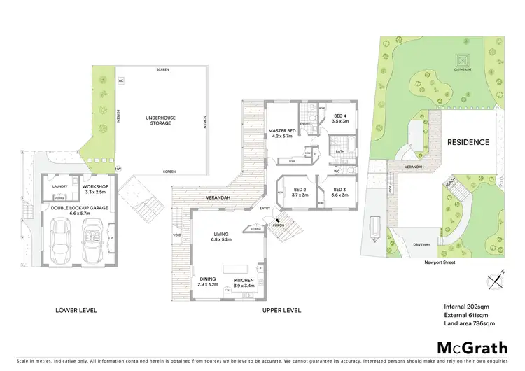 Floorplan of Homely house listing, 13 Newport Street, Sunrise Beach QLD 4567
