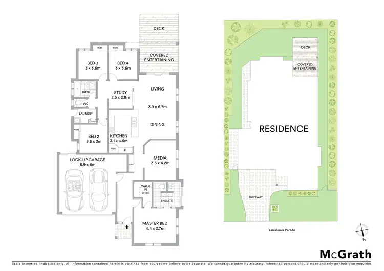 Floorplan of Homely house listing, 14 Yarralumla Parade, Port Macquarie NSW 2444