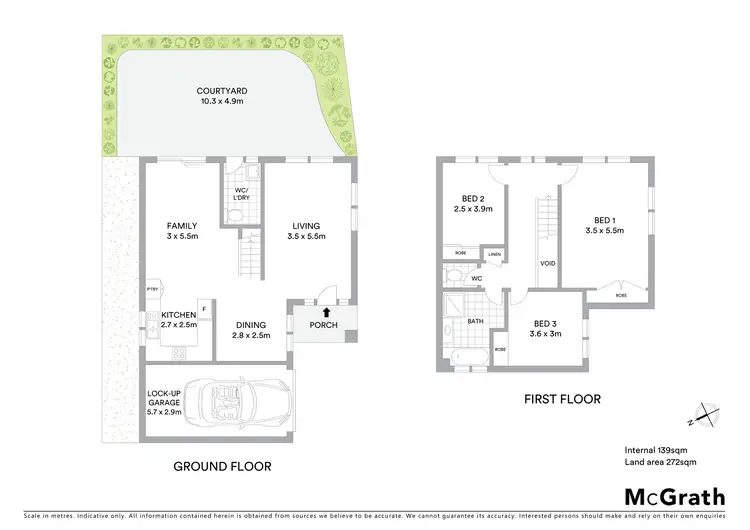 Floorplan of Homely townhouse listing, 2/16 Holmes Avenue, Toukley NSW 2263