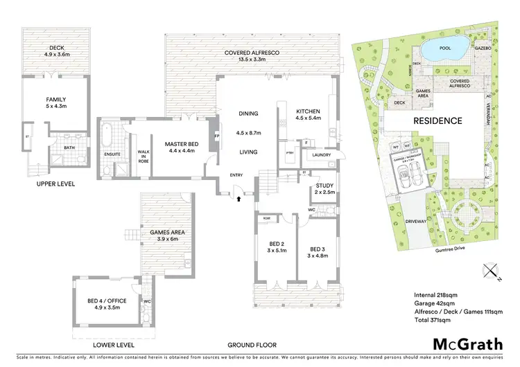 Floorplan of Homely house listing, 18 Gumtree Drive, Buderim QLD 4556