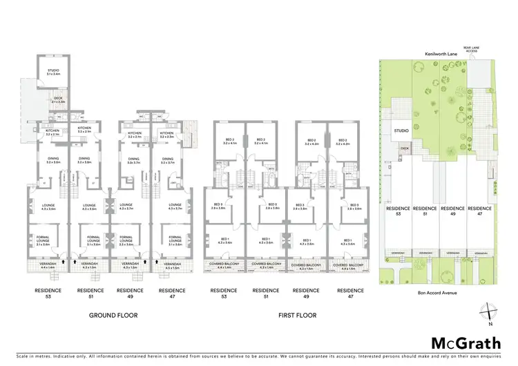Floorplan of Homely house listing, 47, 49, 51 & 53 Bon Accord Avenue, Bondi Junction NSW 2022