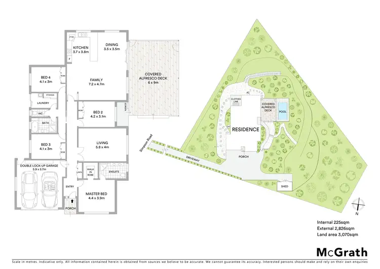 Floorplan of Homely house listing, 55 Simpsons Road, Elanora QLD 4221