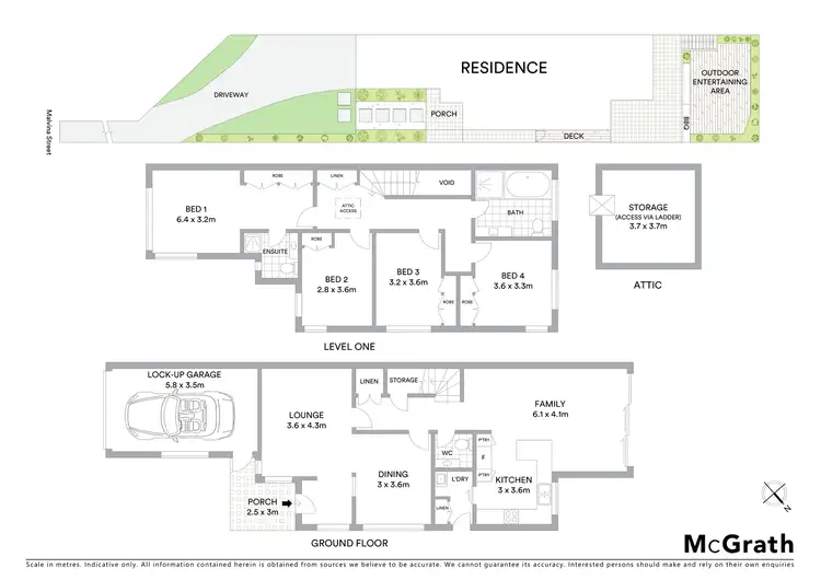 Floorplan of Homely house listing, 20B Malvina Street, Ryde NSW 2112