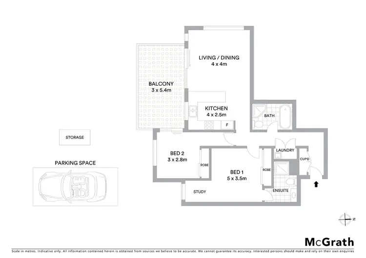 Floorplan of Homely apartment listing, 27/9 Crandon Road, Epping NSW 2121