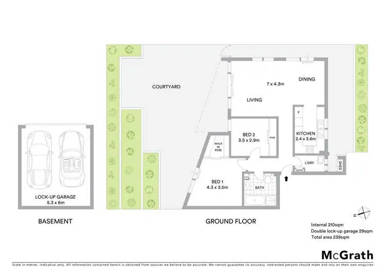 Floorplan of Homely apartment listing, 3/83 Shirley Road, Wollstonecraft NSW 2065