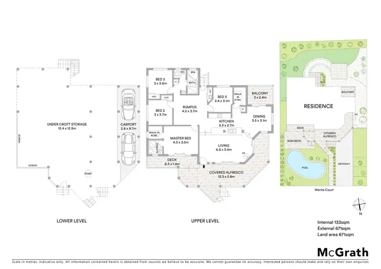 Floorplan of Homely house listing, 6 Werita Court, Sunrise Beach QLD 4567