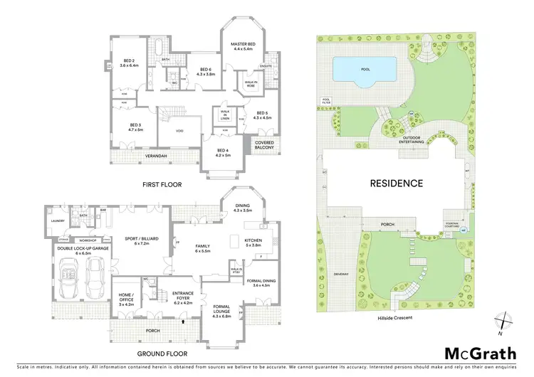 Floorplan of Homely house listing, 4 Hillside Crescent, Epping NSW 2121
