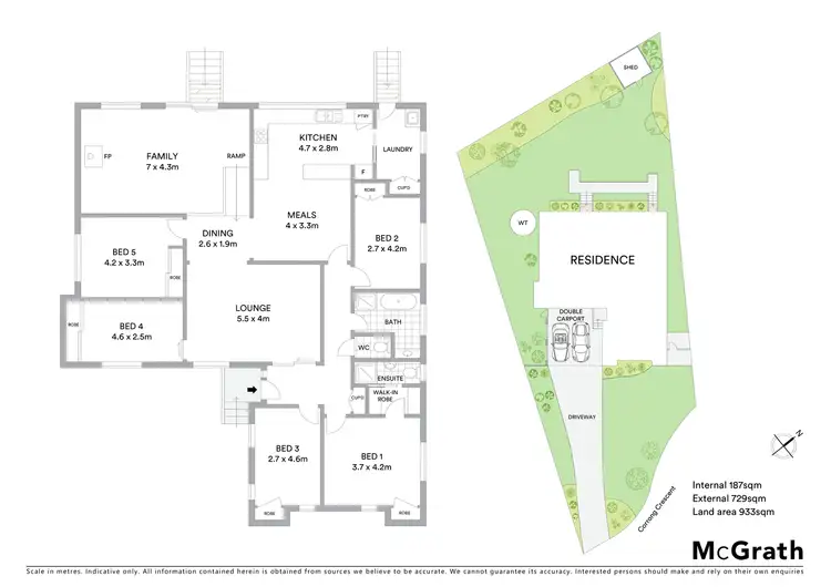 Floorplan of Homely house listing, 25 Corrong Crescent, Mooroolbark VIC 3138