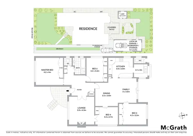 Floorplan of Homely house listing, 41 Bennett Street, West Ryde NSW 2114