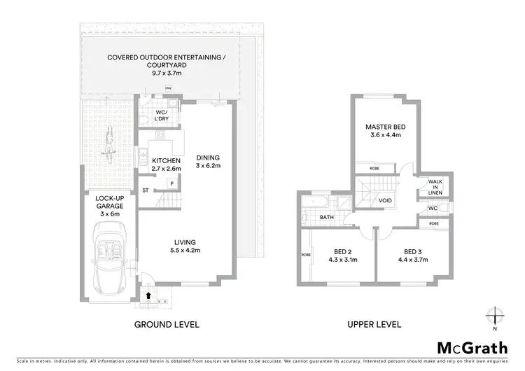 Floorplan of Homely townhouse listing, 20/38 Marconi Road, Bossley Park NSW 2176