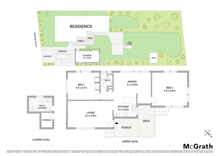 Floorplan of Homely house listing, 10 Noorong Avenue, Forresters Beach NSW 2260