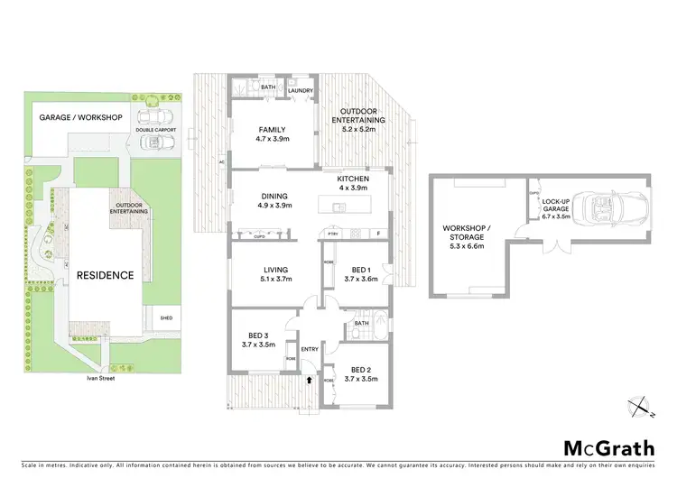 Floorplan of Homely house listing, 7 Ivan Street, Cessnock NSW 2325