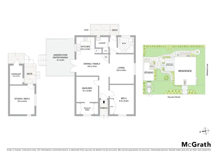 Floorplan of Homely house listing, 2 Houston Street, Cessnock NSW 2325