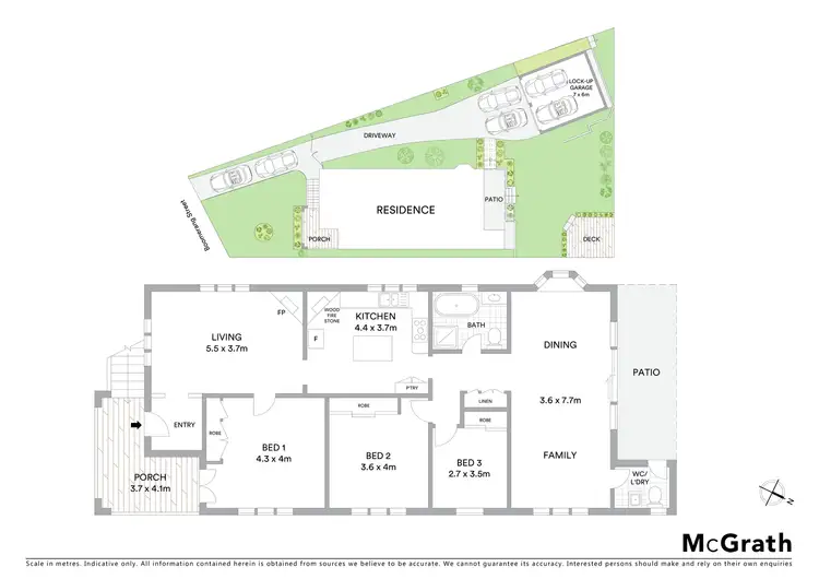 Floorplan of Homely house listing, 43 Boomerang Street, Cessnock NSW 2325