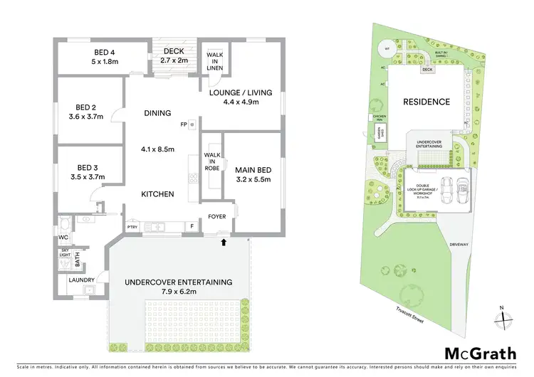 Floorplan of Homely house listing, 6 Truscott Street, Abermain NSW 2326