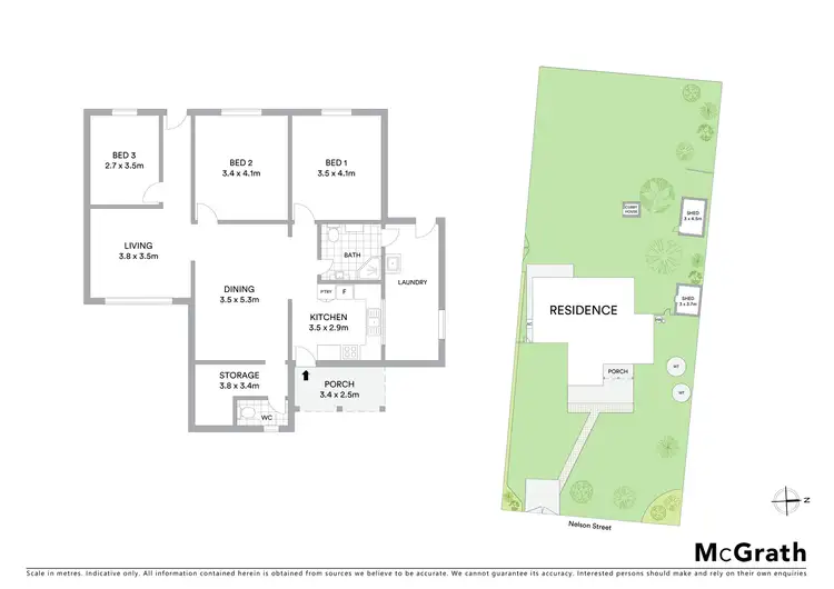 Floorplan of Homely house listing, 23 Nelson Street, Abermain NSW 2326