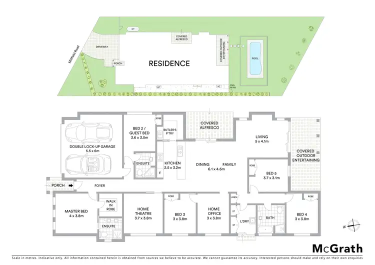 Floorplan of Homely house listing, 7 Millfield Road, Millfield NSW 2325