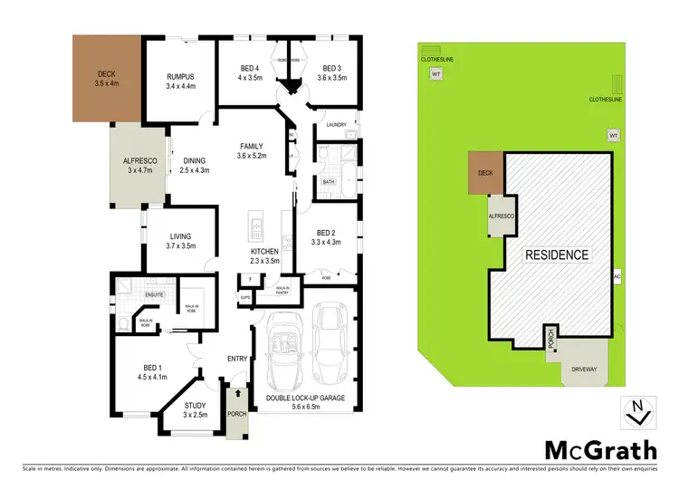 Floorplan of Homely house listing, 1 Trebbiano Drive, Cessnock NSW 2325