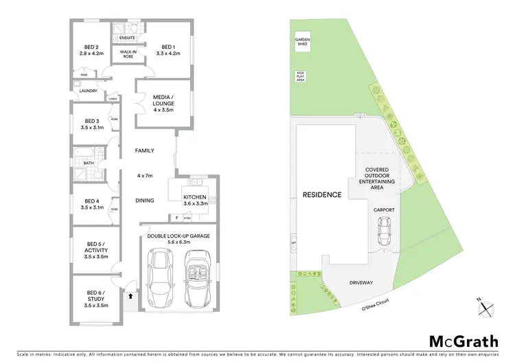 Floorplan of Homely house listing, 61 O'Shea Circuit, Cessnock NSW 2325