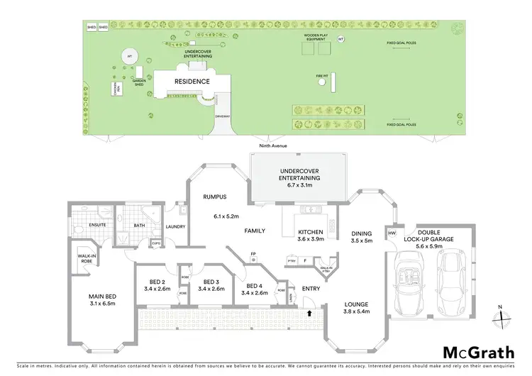 Floorplan of Homely house listing, 26 Ninth Avenue, Millfield NSW 2325