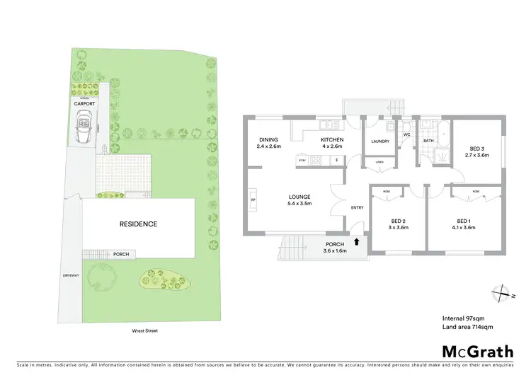 Floorplan of Homely house listing, 4 Wrest Street, Lyons ACT 2606