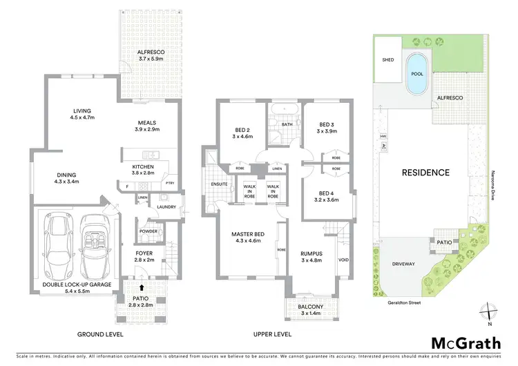 Floorplan of Homely house listing, 1 Geraldton Street, Prestons NSW 2170