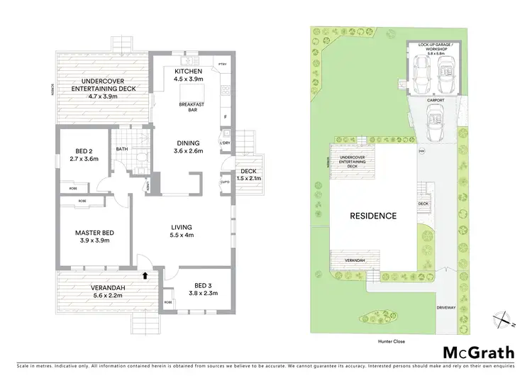 Floorplan of Homely house listing, 11 Hunter Close, Lochinvar NSW 2321
