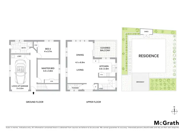 Floorplan of Homely apartment listing, 1/12 Advance Place, Sunrise Beach QLD 4567