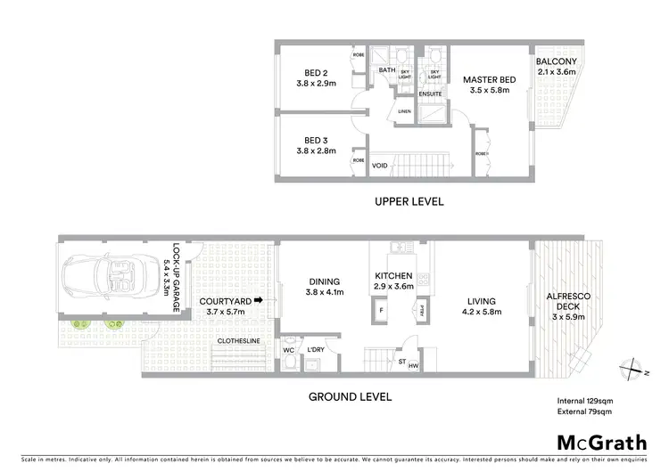 Floorplan of Homely townhouse listing, 6/22 Aquila Court, Mermaid Waters QLD 4218