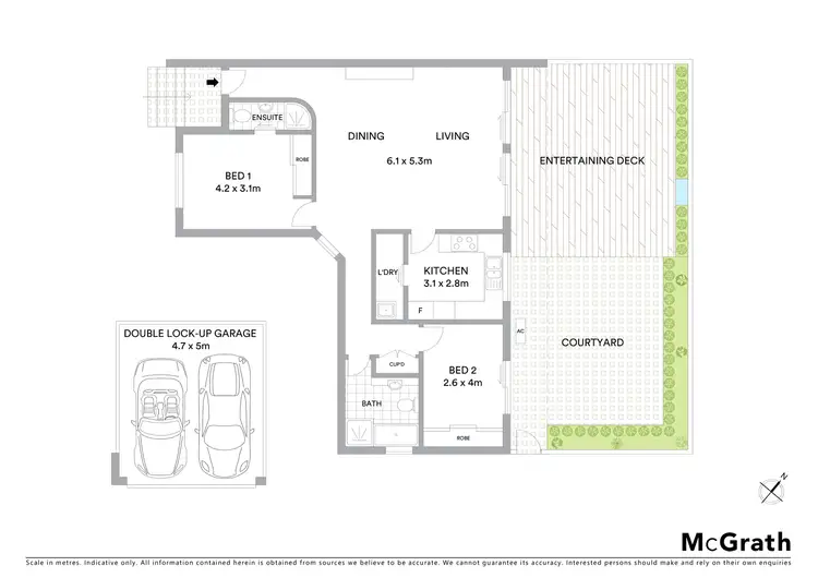 Floorplan of Homely apartment listing, 7/2 Kara Street, Lane Cove NSW 2066