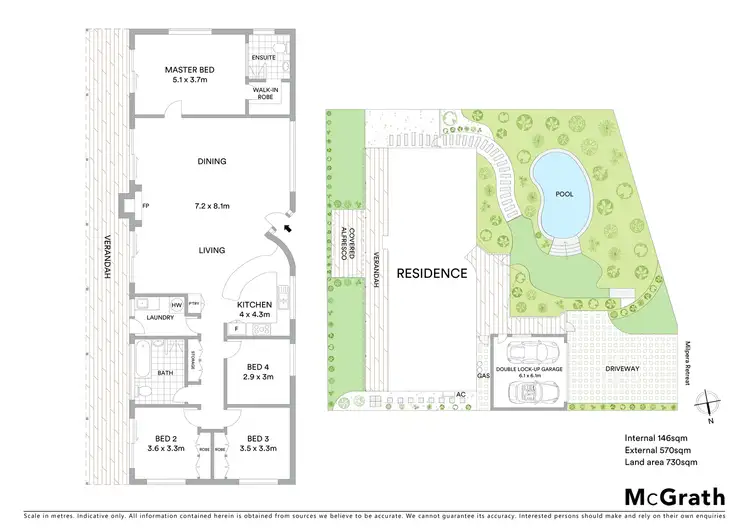 Floorplan of Homely house listing, 13 Milpera Retreat, Noosa Heads QLD 4567