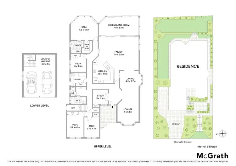 Floorplan of Homely house listing, 12 Clearwater Crescent, Port Macquarie NSW 2444