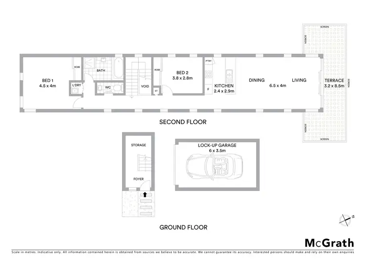 Floorplan of Homely apartment listing, 5/32 Gourlay Street, Balaclava VIC 3183